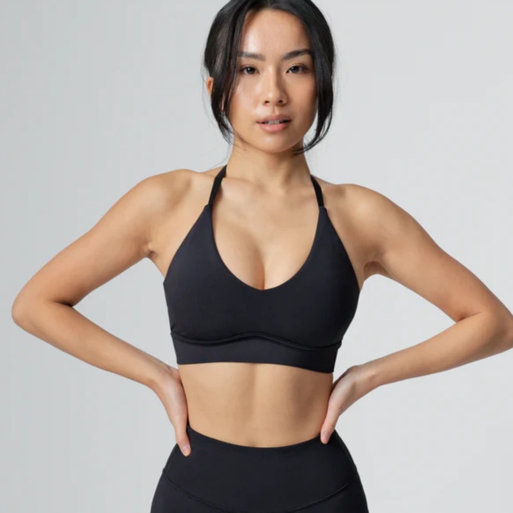 BuffBunny Black Sports Bra